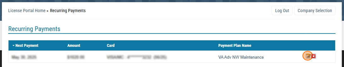 Recurring Payments