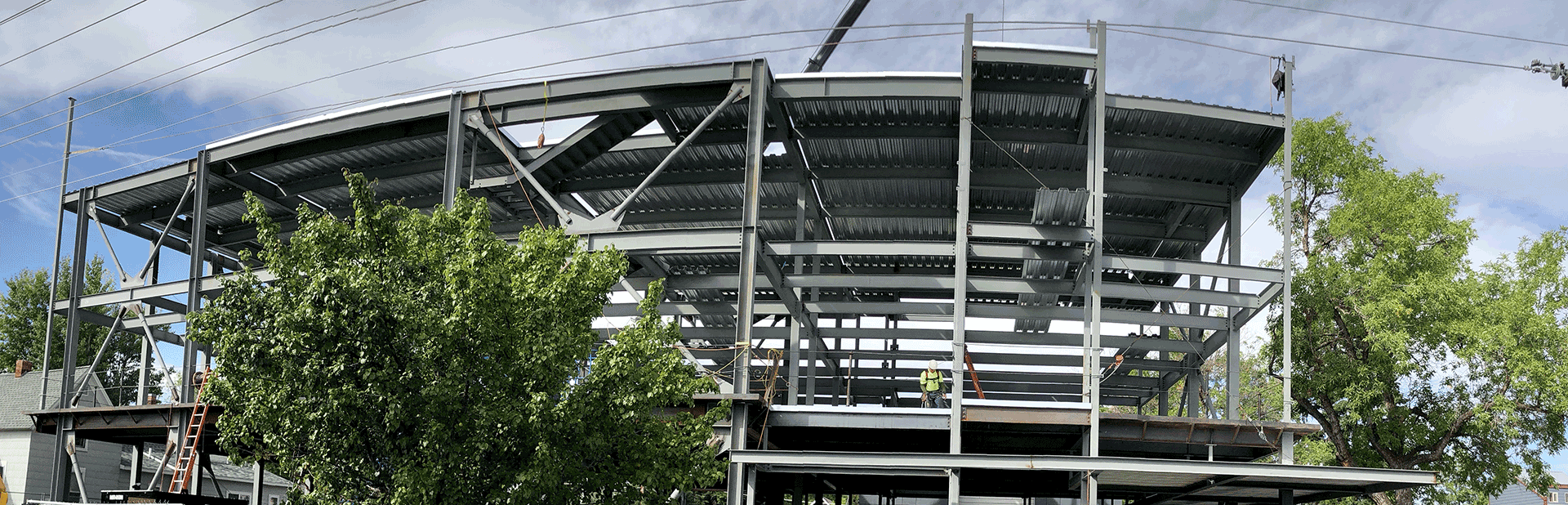 Steel construction in Bozeman, MT